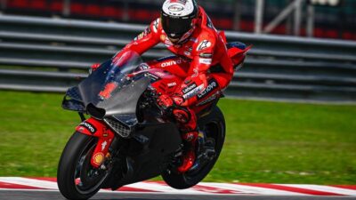 Francesco Bagnaia Soroti Area Pengereman Ducati GP24