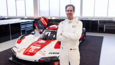 Vettel Jalani Tes Hypercar Porsche untuk Le Mans 24 Jam