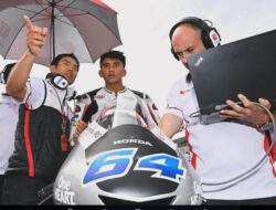 Manajer Tim Honda Team Asia Puas dengan Progres Mario Aji Pasca Moto2 Spanyol 2024