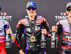Maverick Vinales Raih Kemenangan Sprint Race di MotoGP Amerika