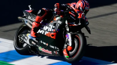 Maverick Vinales Ungkap Perbedaan Performa Antara Dua Motor Aprilia di MotoGP