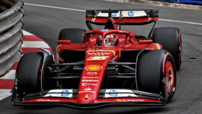 Ferrari Didenda €5000 Akibat Kesalahan Ban pada Mobil Charles Leclerc