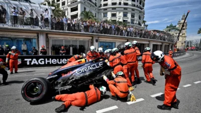 Insiden Sergio Perez di GP Monaco Picu Kerugian Hingga $3 Juta bagi Red Bull