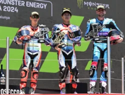 Ai Ogura Raih Kemenangan Pertama Musim Ini, Mario Aji ke-16 di Moto2 Catalunya
